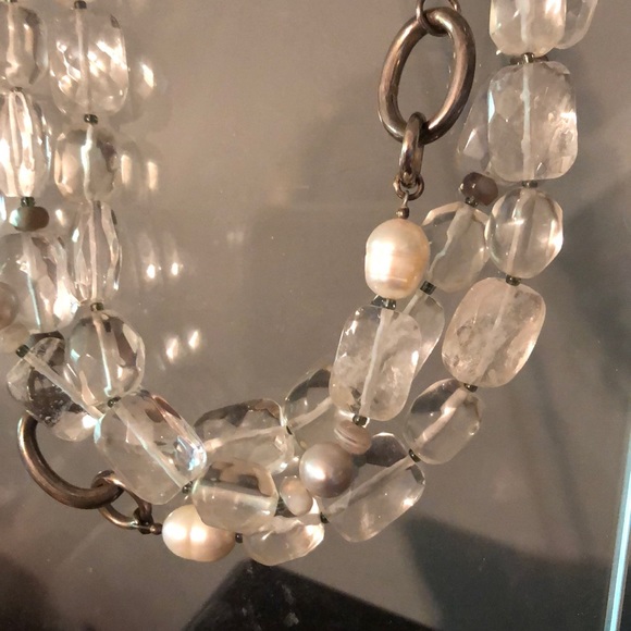 Silpada 3 strand necklace - Picture 3 of 4